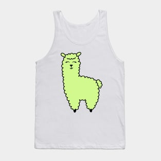 Smiling llama Tank Top